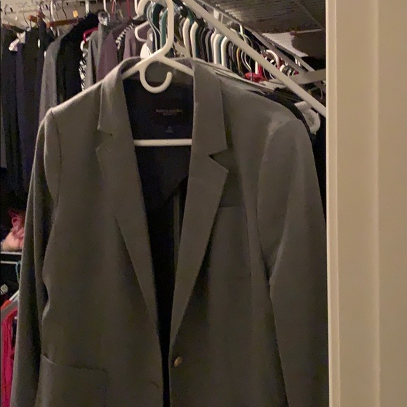 Women’s Banana republic gray blazer - Picture 1 of 3